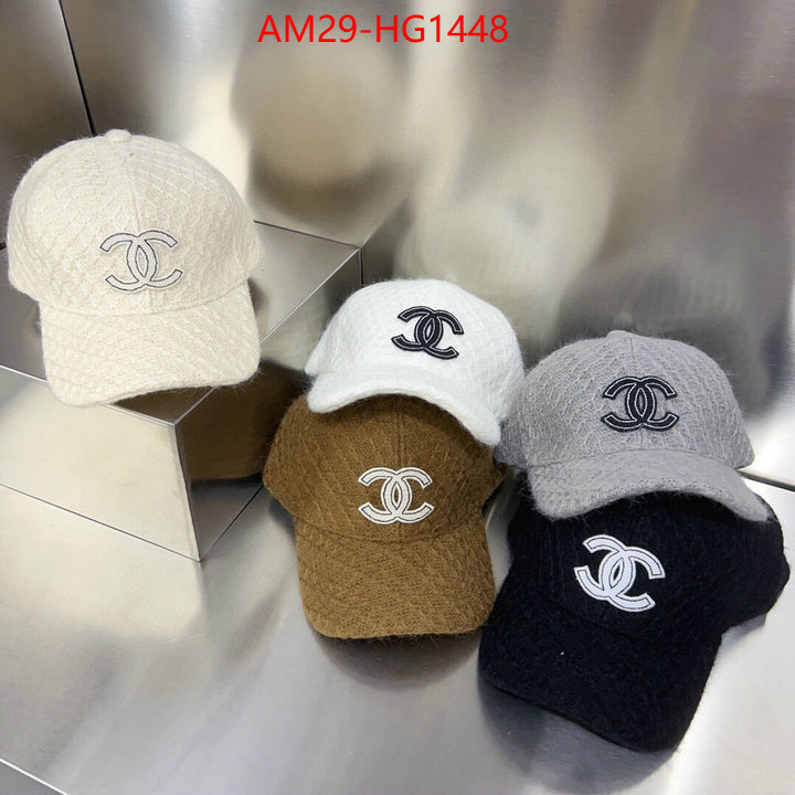 Cap (Hat)-Chanel shop designer replica ID: HG1448 $: 29USD