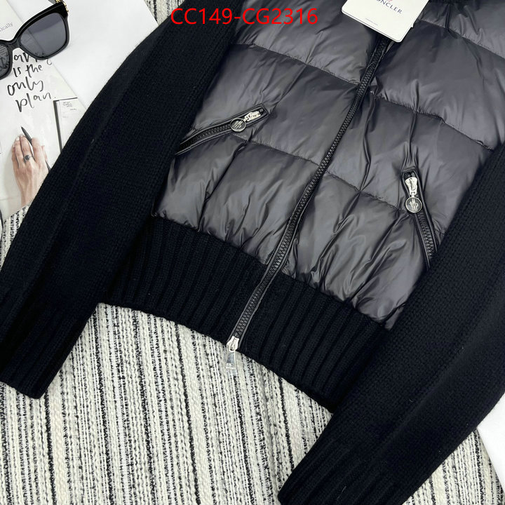 Down jacket Women-Moncler wholesale replica shop ID: CG2316 $: 149USD