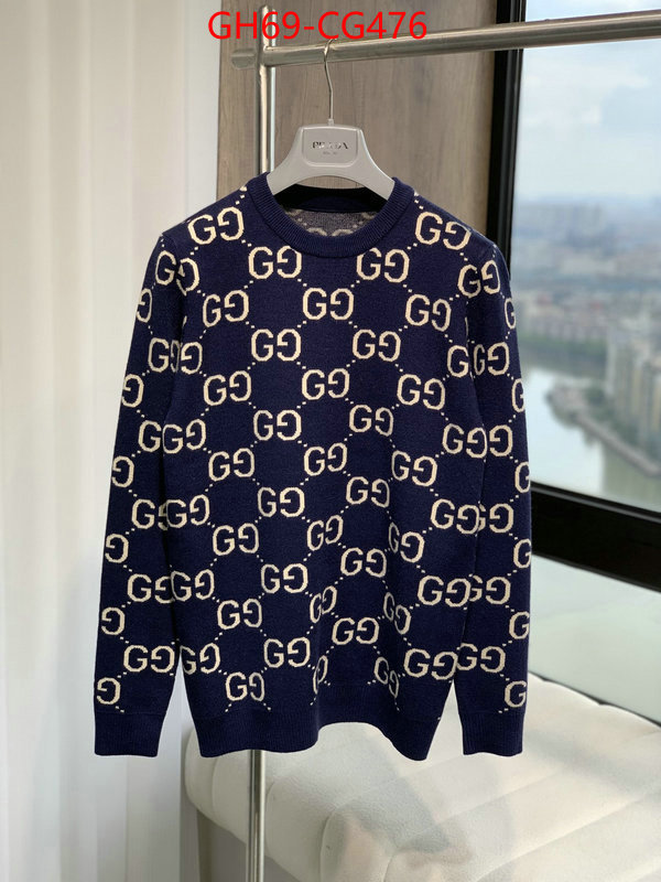 Clothing-Gucci designer fake ID: CG476 $: 69USD