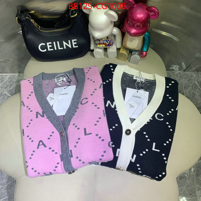 Clothing-Chanel designer wholesale replica ID: CG1008 $: 129USD