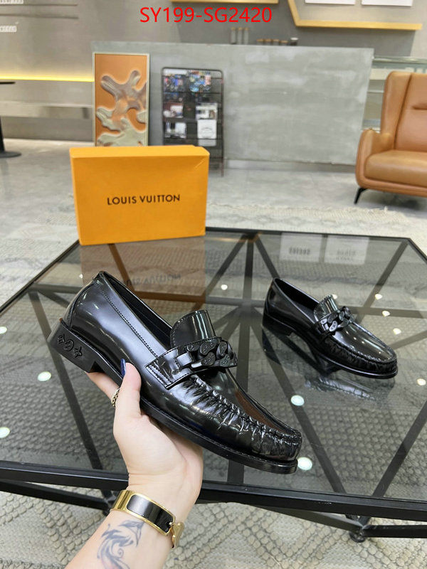 Men Shoes-LV what is a 1:1 replica ID: SG2420 $: 199USD