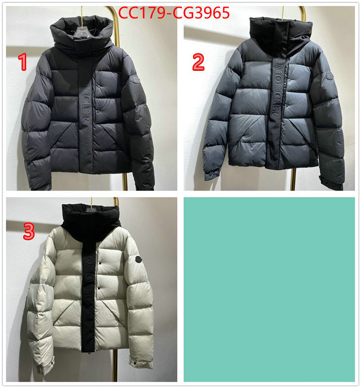 Down jacket Men-Moncler best designer replica ID: CG3965 $: 179USD