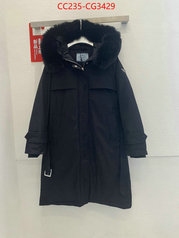 Down jacket Women-Prada replica 1:1 ID: CG3429 $: 235USD