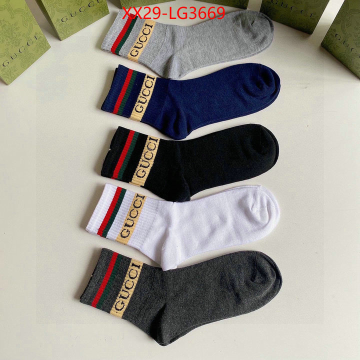 Sock-Gucci replica us ID: LG3669 $: 29USD