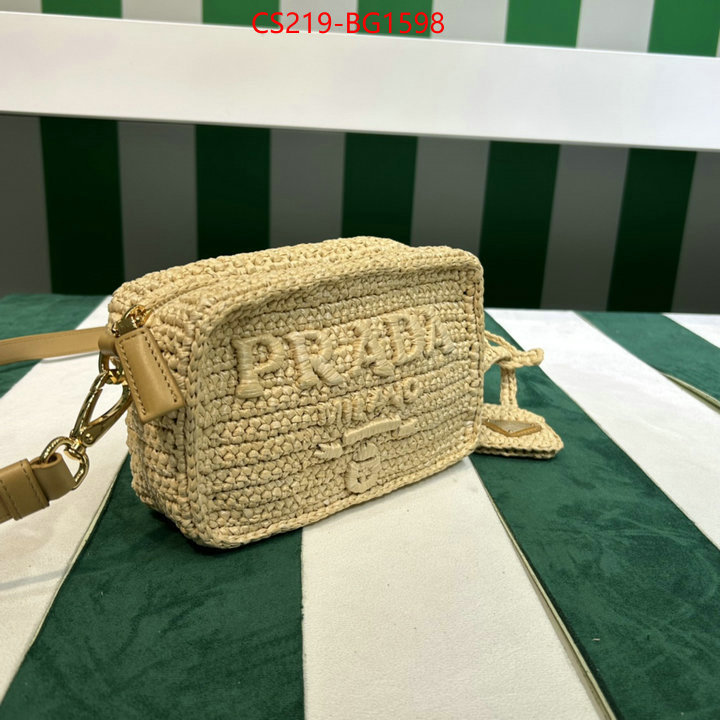 Prada Bags (TOP)-Diagonal- replicas buy special ID: BG1598 $: 219USD