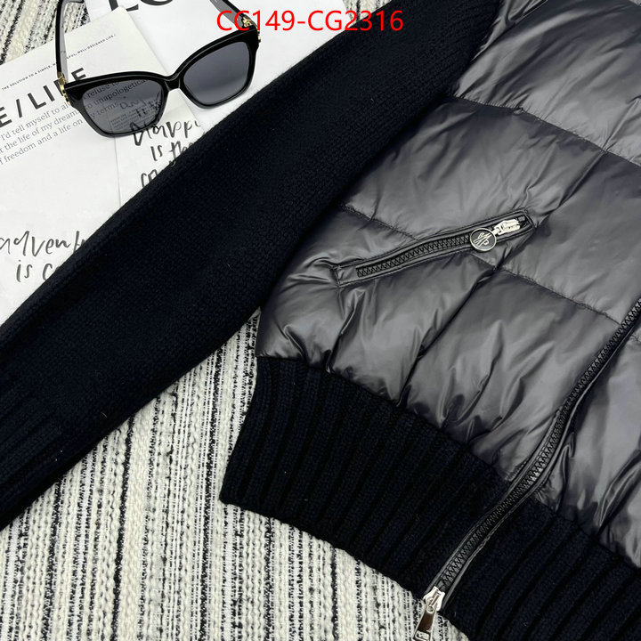 Down jacket Women-Moncler wholesale replica shop ID: CG2316 $: 149USD