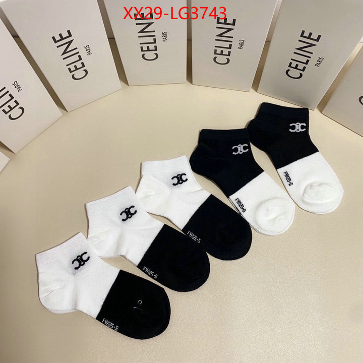 Sock-CELINE online from china ID: LG3743 $: 29USD