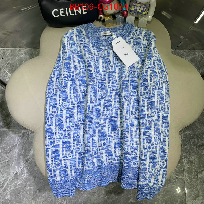 Clothing-Dior buying replica ID: CG1034 $: 109USD