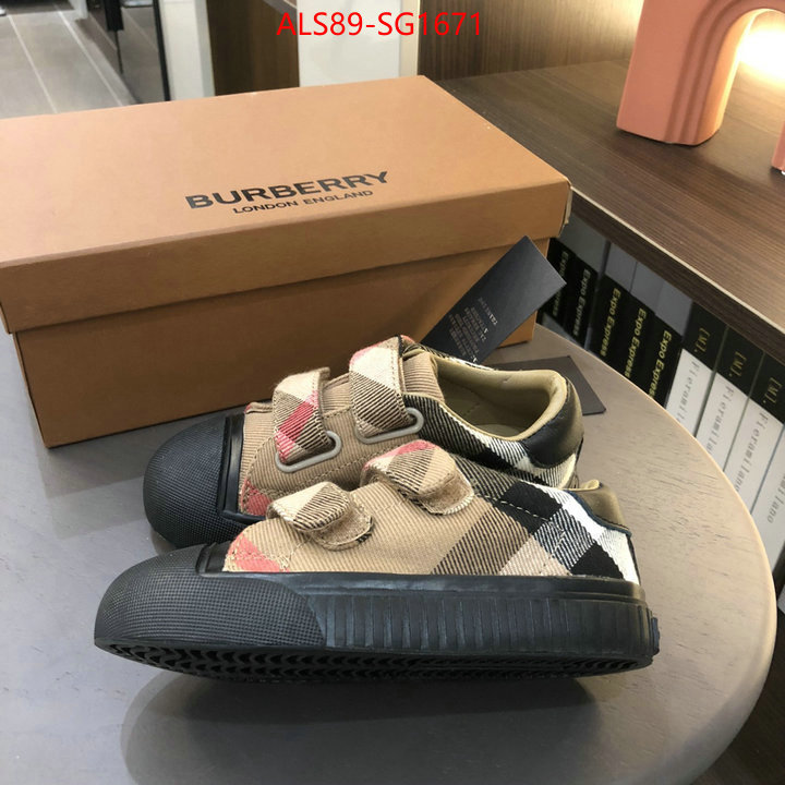 Kids shoes-Burberry best quality replica ID: SG1671 $: 89USD