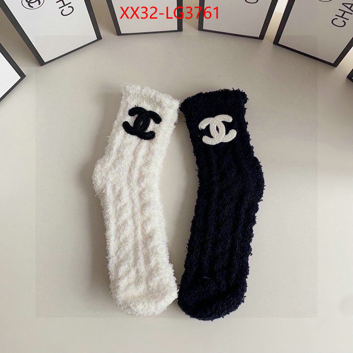 Sock-Chanel 1:1 replica wholesale ID: LG3761 $: 32USD