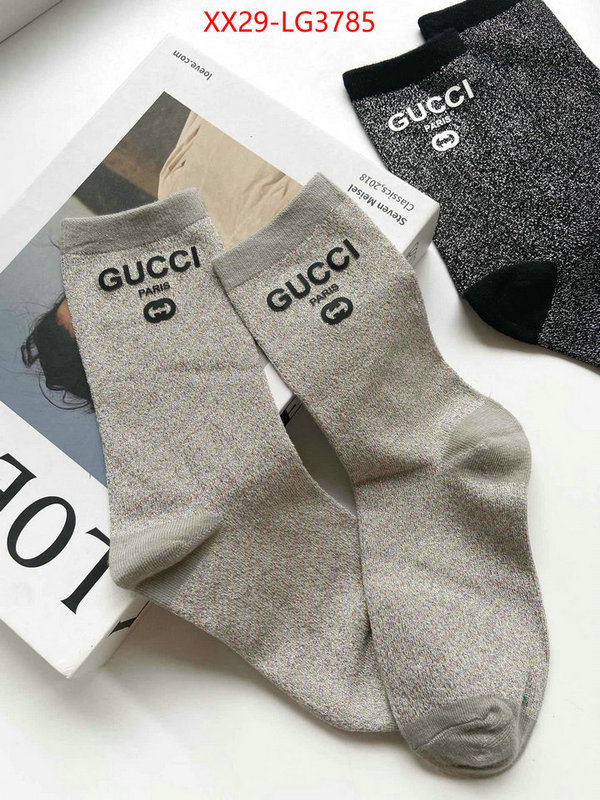 Sock-Gucci luxury cheap ID: LG3785 $: 29USD