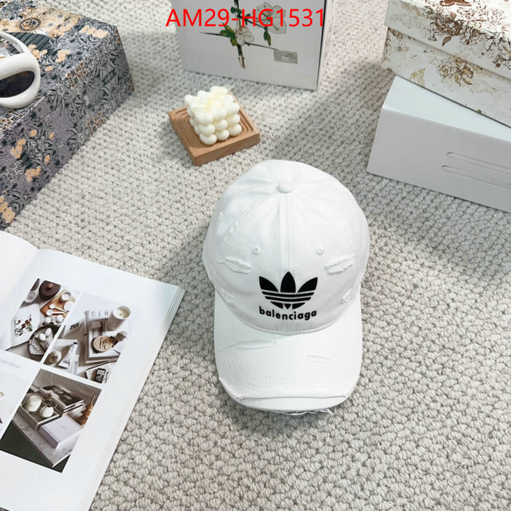 Cap(Hat)-Balenciaga cheap replica designer ID: HG1531 $: 29USD