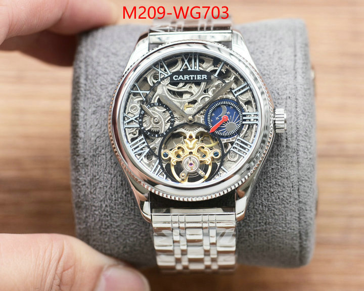 Watch(TOP)-Cartier high quality replica designer ID: WG703 $: 209USD