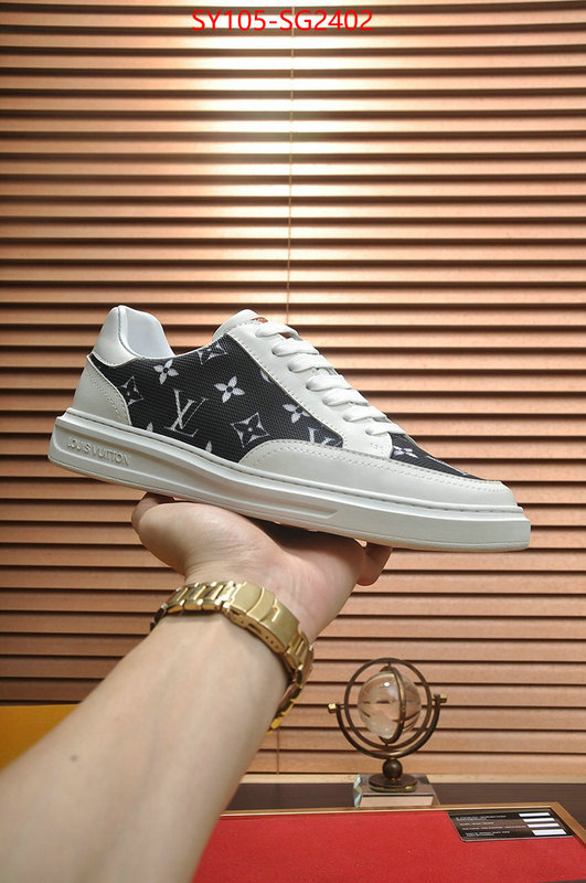 Men Shoes-LV luxury shop ID: SG2402 $: 105USD