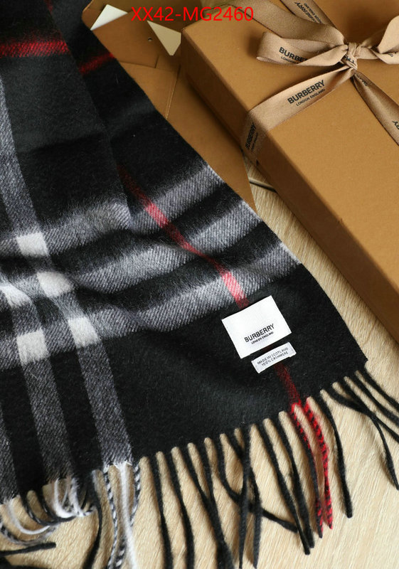 Scarf-Burberry mirror copy luxury ID: MG2460 $: 42USD