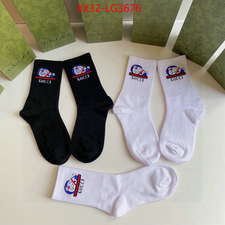 Sock-Gucci high quality online ID: LG3676 $: 32USD