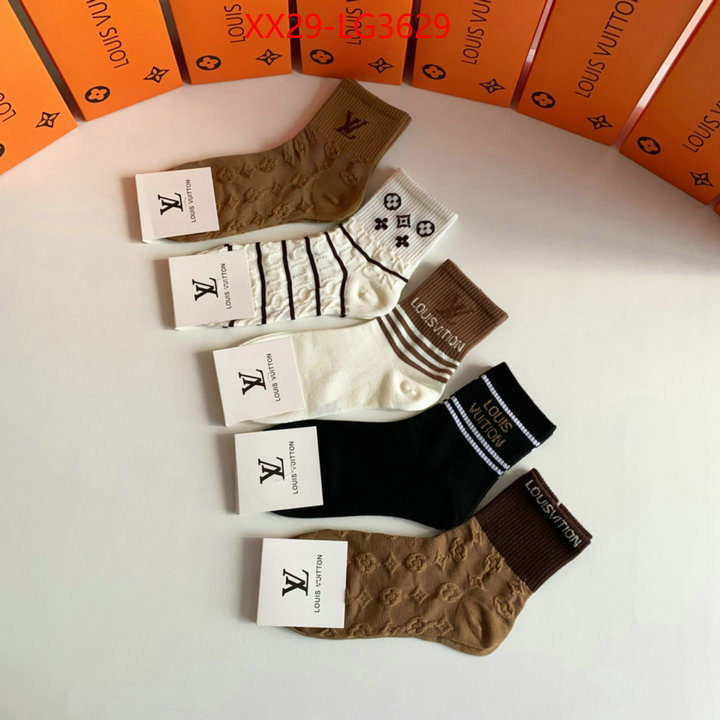 Sock-LV replica sale online ID: LG3629 $: 29USD