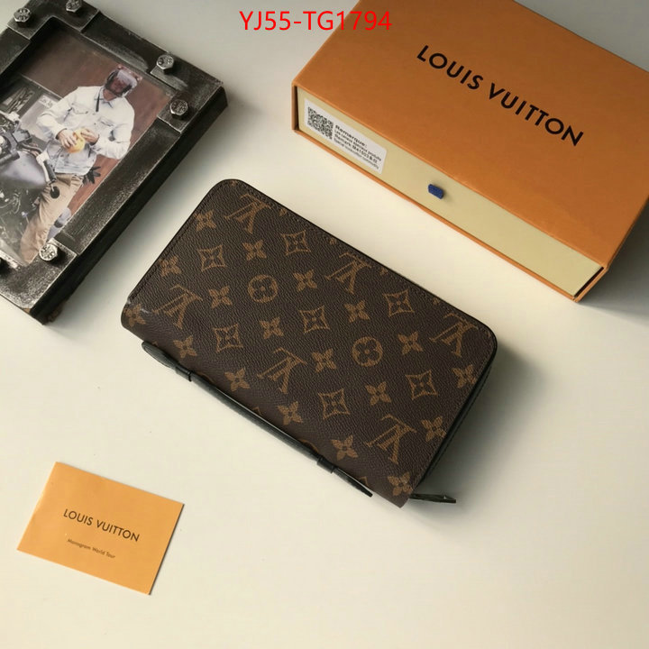 LV Bags(4A)-Wallet unsurpassed quality ID: TG1794 $: 55USD