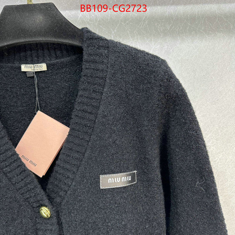 Clothing-MIU MIU replica wholesale ID: CG2723 $: 109USD