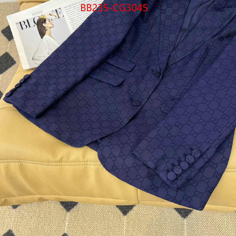 Clothing-Gucci best knockoff ID: CG3045 $: 235USD