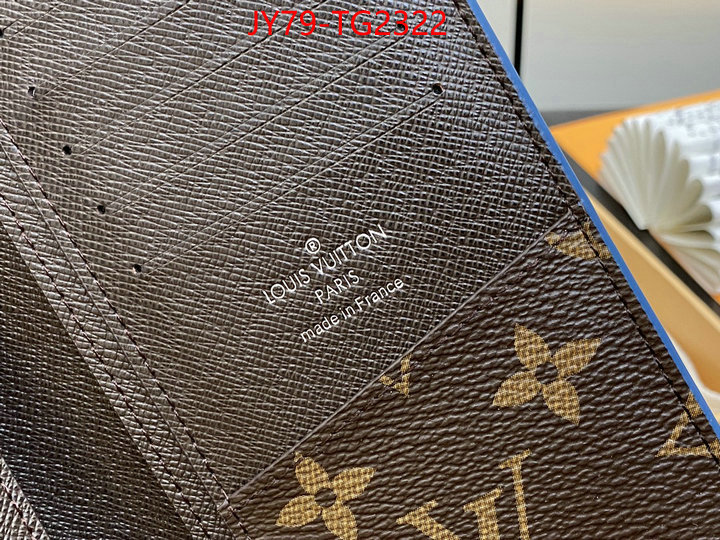 LV Bags(TOP)-Wallet find replica ID: TG2322 $: 79USD