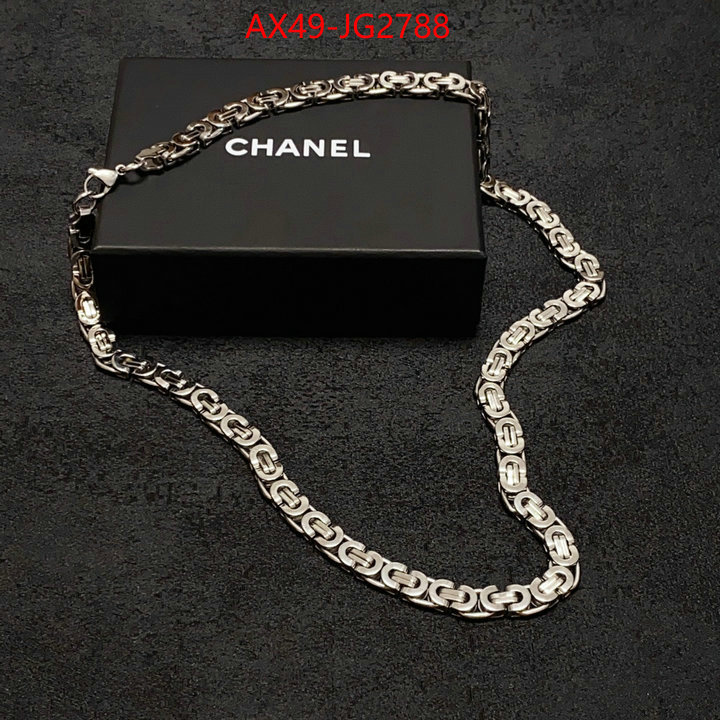 Jewelry-Chanel top quality fake ID: JG2788