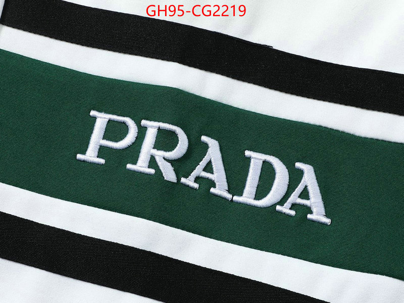 Clothing-Prada top quality website ID: CG2219 $: 95USD