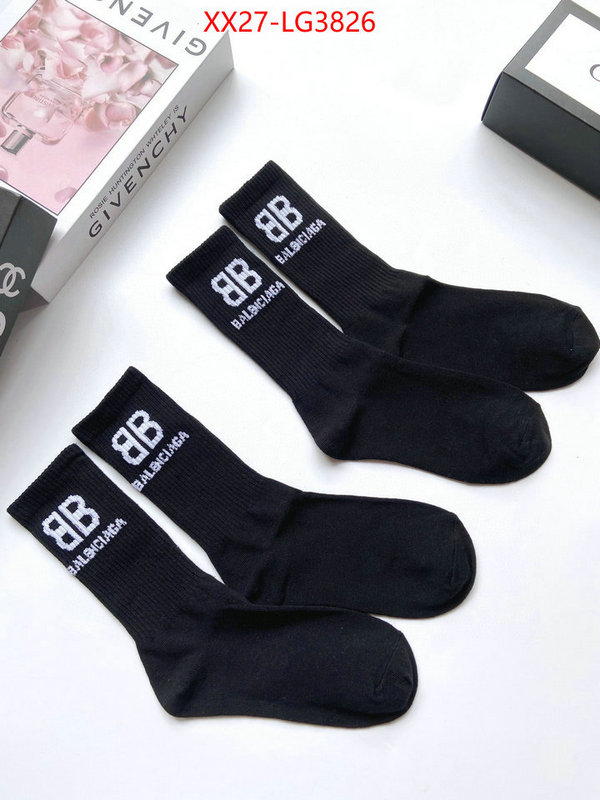 Sock-Balenciaga aaaaa ID: LG3826 $: 27USD