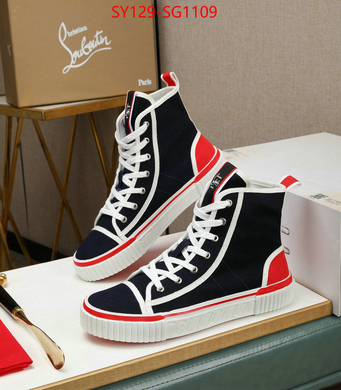 Men shoes-Christian Louboutin designer high replica ID: SG1109 $: 129USD