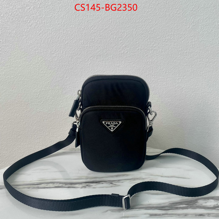 Prada Bags (TOP)-Diagonal- wholesale designer shop ID: BG2350 $: 145USD