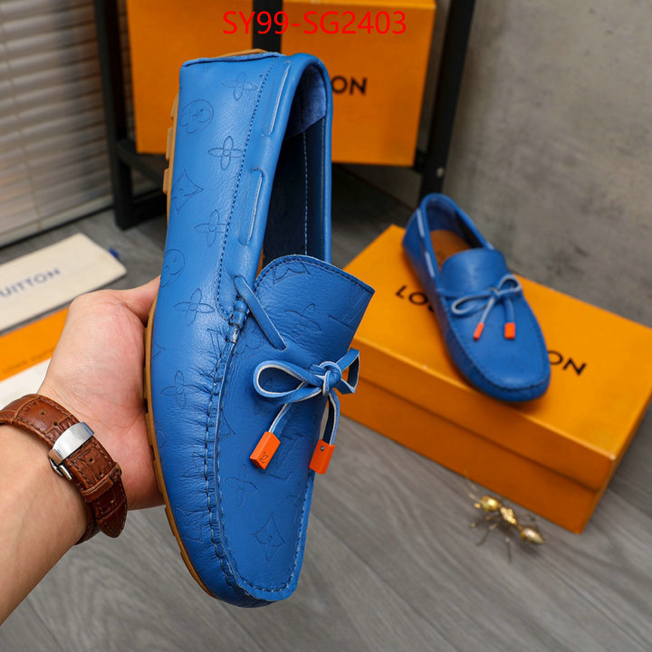 Men Shoes-LV designer fake ID: SG2403 $: 99USD