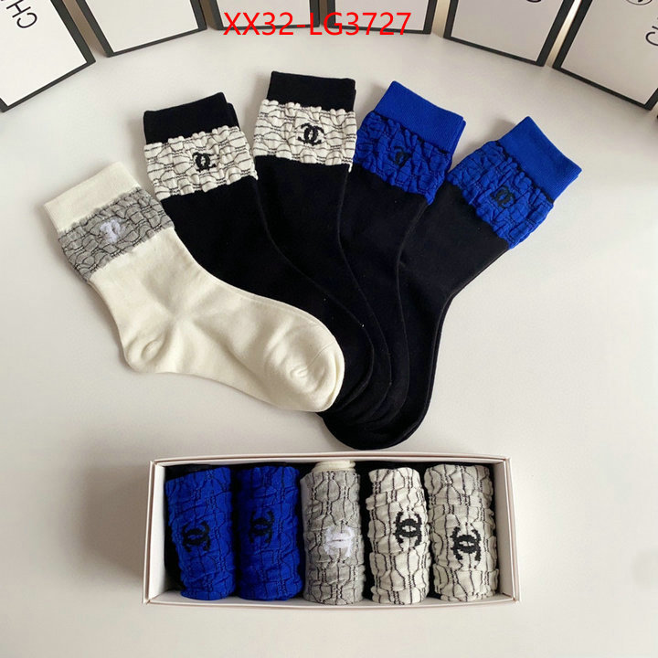 Sock-Chanel wholesale 2023 replica ID: LG3727 $: 32USD