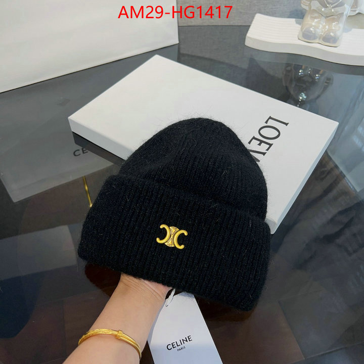 Cap(Hat)-Celine replica wholesale ID: HG1417 $: 29USD