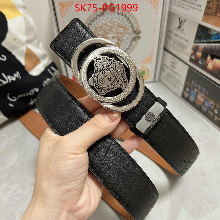 Belts-Versace best wholesale replica ID: PG1999 $: 75USD