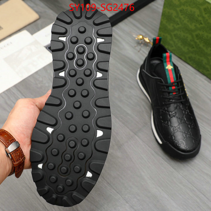 Men Shoes-Gucci buy high-quality fake ID: SG2476 $: 109USD