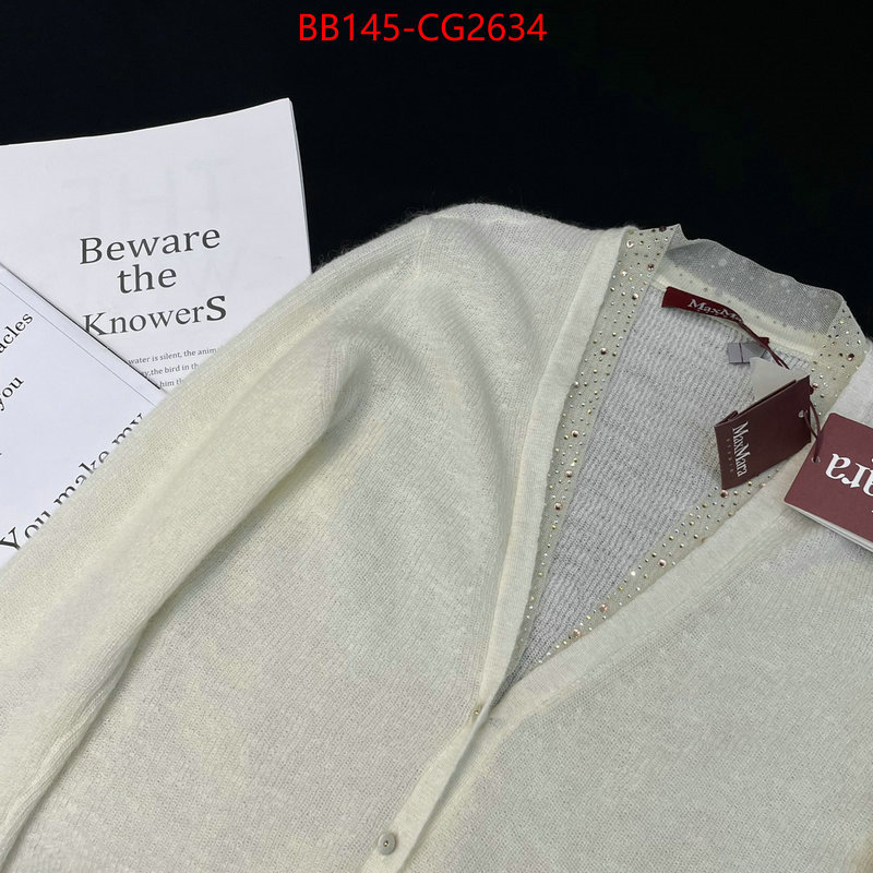 Clothing-MaxMara buying replica ID: CG2634 $: 145USD