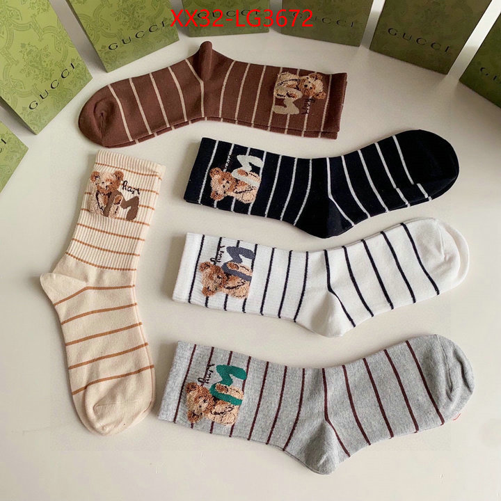 Sock-Gucci sellers online ID: LG3672 $: 32USD