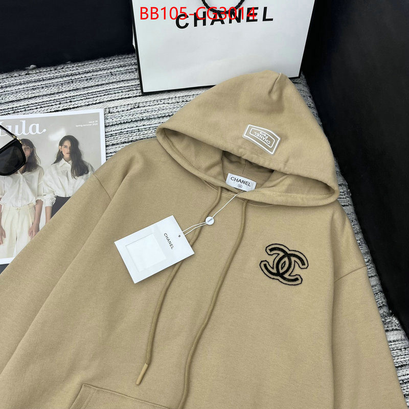 Clothing-Chanel copy aaaaa ID: CG3014 $: 105USD