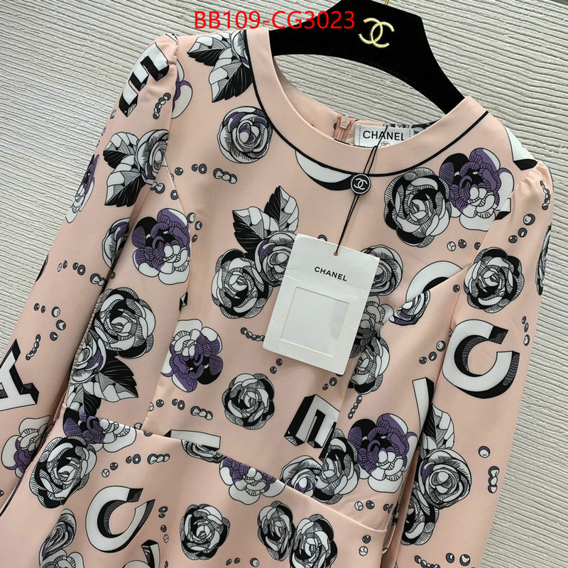 Clothing-Chanel wholesale designer shop ID: CG3023 $: 109USD