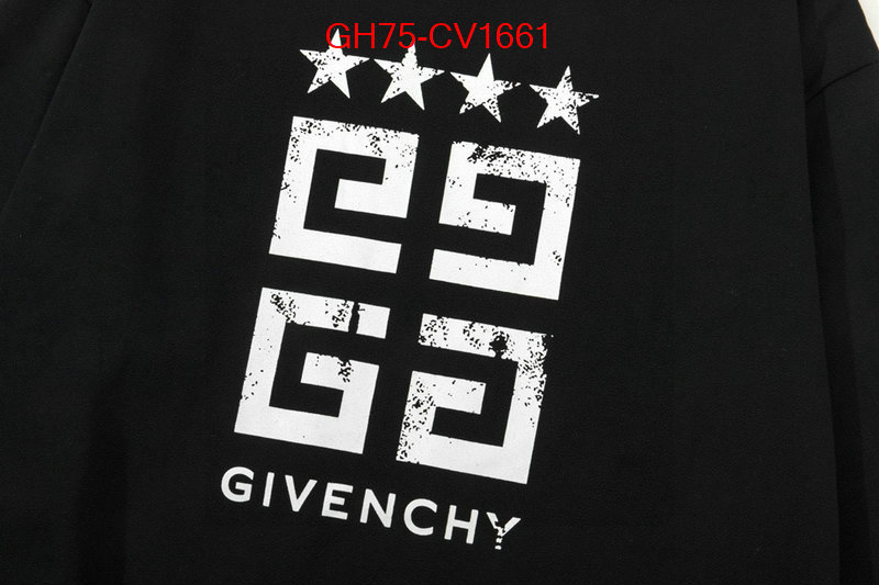 Clothing-Givenchy where should i buy replica ID: CV1661 $: 75USD