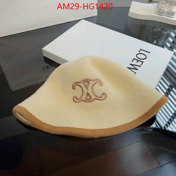 Cap(Hat)-Celine store ID: HG1420 $: 29USD