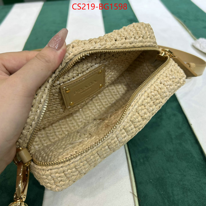 Prada Bags (TOP)-Diagonal- replicas buy special ID: BG1598 $: 219USD