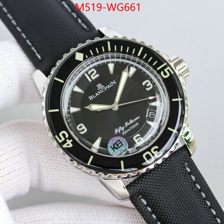 Watch(TOP)-Blancpain designer replica ID: WG661 $: 519USD