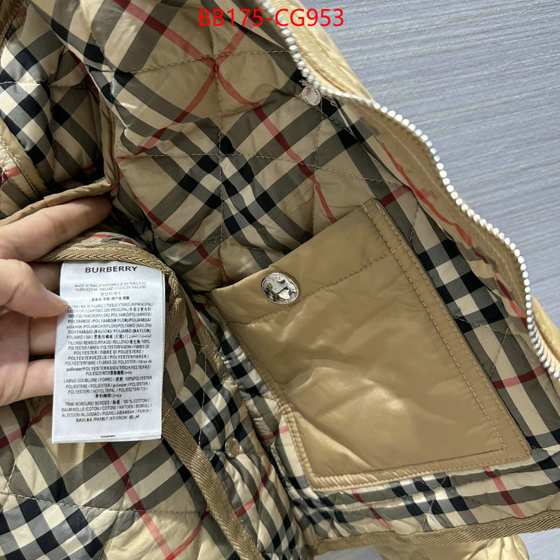 Down jacket Women-Burberry fashion ID: CG953 $: 175USD