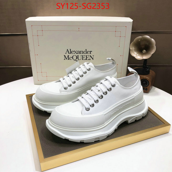 Men Shoes-Alexander McQueen can you buy knockoff ID: SG2353 $: 125USD