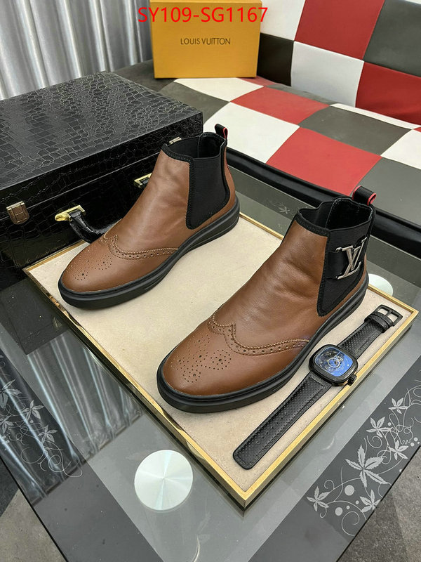 Men Shoes-LV luxury cheap ID: SG1167 $: 109USD