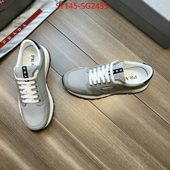 Men shoes-Prada highest quality replica ID: SG2435 $: 145USD