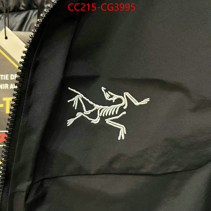 Down jacket Men-Arcteryx designer replica ID: CG3995 $: 215USD