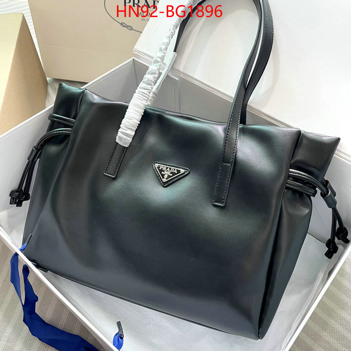 Prada Bags (4A)-Handbag- 2023 replica wholesale cheap sales online ID: BG1896 $: 92USD