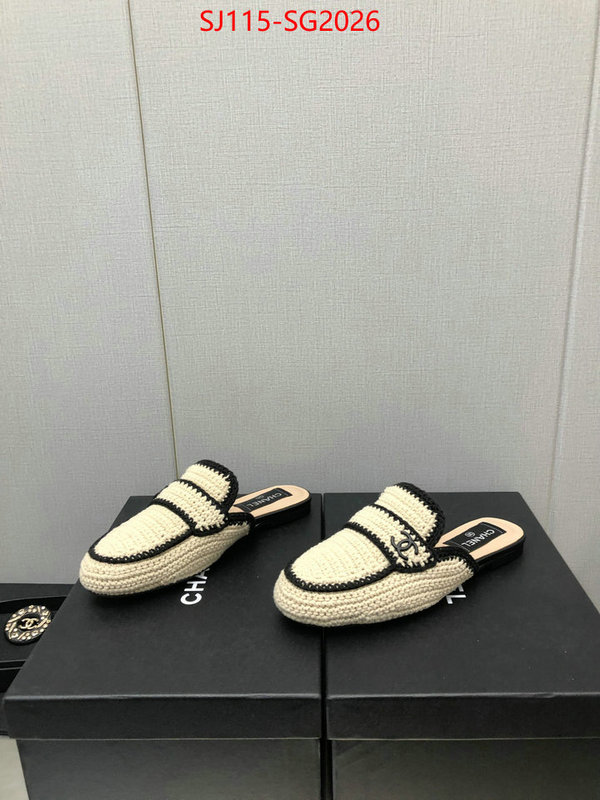 Women Shoes-Chanel the highest quality fake ID: SG2026 $: 115USD